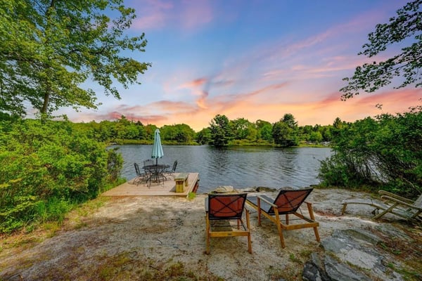Lake Naomi at Sunset